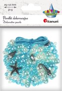 Perełki Craft-Fun Series zestaw do zrobienia biżuterii Titanum (BR230008-blue)