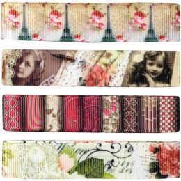 Wstążka Craft-Fun Series zestaw 16x4 [mm x m] mix Titanum (S1804-3)