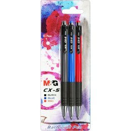 Długopis CX-5 mix 0,7mm M&G (ABP88475)