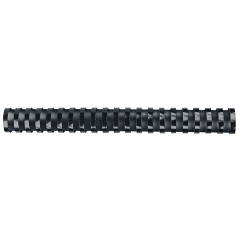 Grzbiety do bindowania A4 czarny plastik śr. 32mm Titanum Grzbiety do bindowania A4 czarny plastik śr. 32mm Titanum