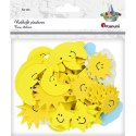 Naklejka (nalepka) Craft-Fun Series piankowa słońca, księżyce, gwiazdki, chmurki Titanum