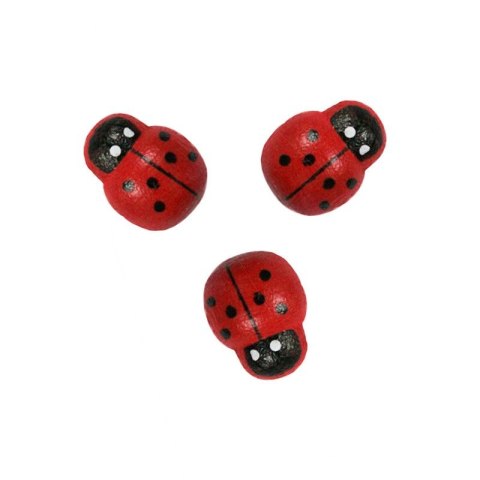 Ozdoba drewniana Craft-Fun Series drewniane biedronki Titanum (12x15mm) Ozdoba drewniana Craft-Fun Series drewniane biedronki Titanum (12x15mm)