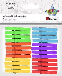 Ozdoba drewniana Craft-Fun Series klamerki Titanum (16082A)