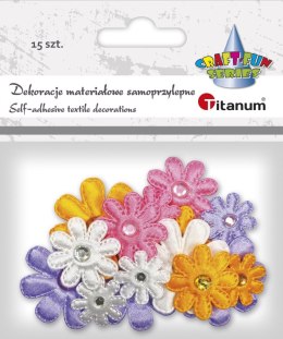 Ozdoba materiałowa Craft-Fun Series Kwiaty Titanum (MTCR-BY193)