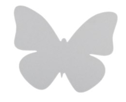 Ozdoba papierowa Craft-Fun Series z warstwą kleju MOTYL Titanum (5022)