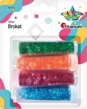 Brokat Craft-Fun Series kolor: mix 4 kolor. Titanum (MTJF-DSG4BMT)