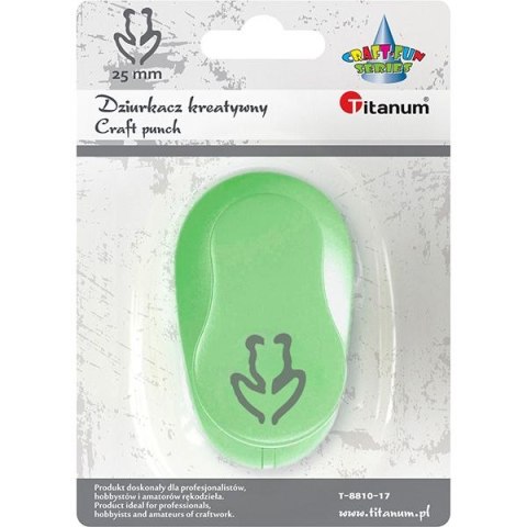 Dziurkacz ozdobny Craft-Fun Series 25mm tulipan Titanum (T-8810-17) Dziurkacz ozdobny Craft-Fun Series 25mm tulipan Titanum (T-8810-17)