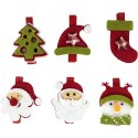 Ozdoba drewniana Craft-Fun Series klamerki xmass Titanum (20HY0402-1)