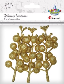 Ozdoba na piku Craft-Fun Series gałązki winobluszczu Titanum (5903714533657)