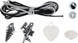 Perełki Craft-Fun Series zestaw do zrobienia biżuterii Titanum (BR230008-silver)