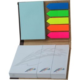 Zakładki indeksujące z indeksami fluo PP [mm:] 81x105 Titanum (TK4)