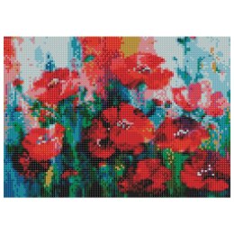 Zestaw kreatywny Diamentowa mozaika 30x40cm Maki Flamingo (TBS01884-2)