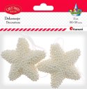 Dekoracja na choinkę Craft-Fun Series Gwiazdy białe Titanum (23BR1225-6)