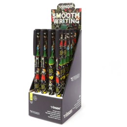 Długopis olejowy Fashion A6 niebieski 0,7mm Vinson