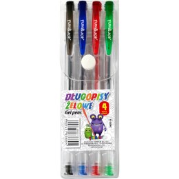 Długopis żelowy mix 0,7mm Fun&Joy (FJ-G04C)