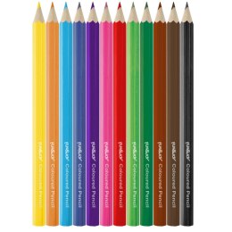 Kredki ołówkowe Jumbo 12 kol. Fun&Joy (ZH0107)