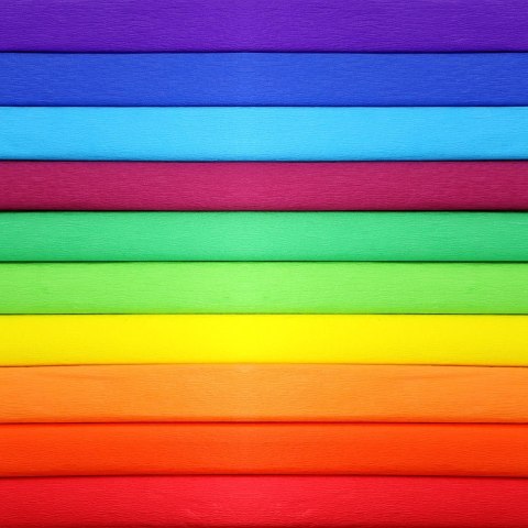 Bibuła marszczona Spectrum mix 500mm x 2000mm Fun&Joy