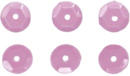 Cekiny Craft-Fun Series okrągłe 7mm wrzosowe 14g Titanum