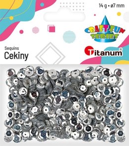 Cekiny Craft-Fun Series okrągłe 7mm 14g Titanum (CM6S)