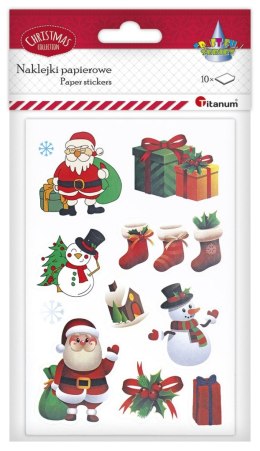 Naklejka (nalepka) Craft-Fun Series 10 plansz Boże Narodzenie Titanum (25XQ0521-4)