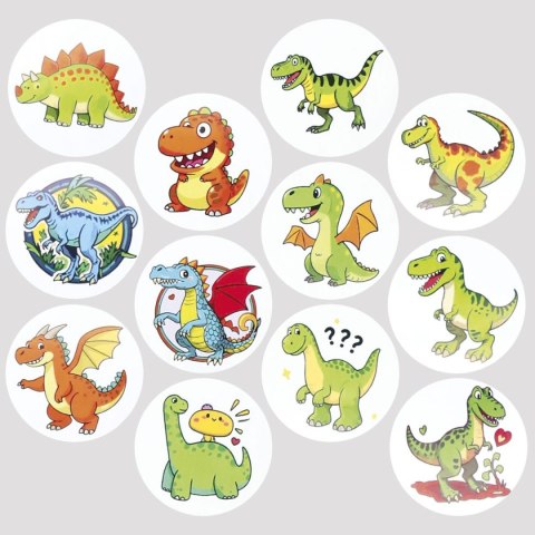 Naklejka (nalepka) Craft-Fun Series Dinozaury Naklejki na rolce Titanum (25YQ-028) Naklejka (nalepka) Craft-Fun Series Dinozaury Naklejki na rolce Titanum (25YQ-028)