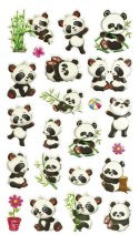 Naklejka (nalepka) Craft-Fun Series Panda wypukłe Titanum (JN-U038)