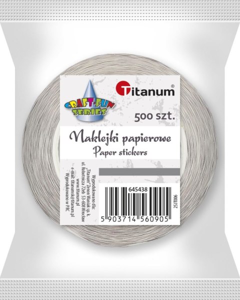 Naklejka (nalepka) Craft-Fun Series Śnieżynki złote Naklejki na rolce Titanum (25JT006) Naklejka (nalepka) Craft-Fun Series Śnieżynki złote Naklejki na rolce Titanum (25JT006)