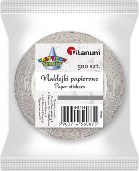 Naklejka (nalepka) Craft-Fun Series napis Dziękuję Naklejki na rolce Titanum (25JT002) Naklejka (nalepka) Craft-Fun Series napis Dziękuję Naklejki na rolce Titanum (25JT002)