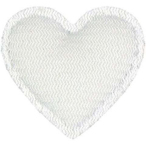 Ozdoba materiałowa Craft-Fun Series Srebrne serduszka Titanum (BJ25042704)
