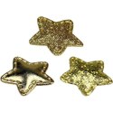 Ozdoba materiałowa Craft-Fun Series Złote gwiazki Titanum (BJ25042703)