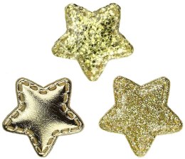 Ozdoba materiałowa Craft-Fun Series samoprzylepna Złote gwiazdki Titanum (BJ25042714)