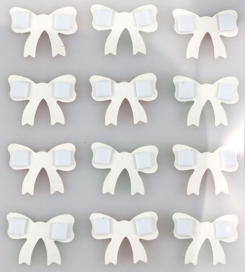 Ozdoba papierowa Craft-Fun Series Kokardki z kryształkiem Titanum (DIY-XM(501))