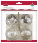 Ozdoba świąteczna Craft-Fun Series do złożenia Bombki akrylowe z widoczkami Titanum (DIY-XM(104))
