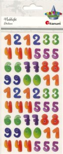 Naklejka (nalepka) Craft-Fun Series cyfry Titanum (25BJ033125)
