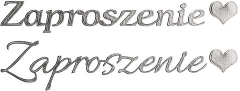 Naklejka (nalepka) Craft-Fun Series Zaproszenie ZŁOTY SREBRNY Titanum Naklejka (nalepka) Craft-Fun Series Zaproszenie ZŁOTY SREBRNY Titanum