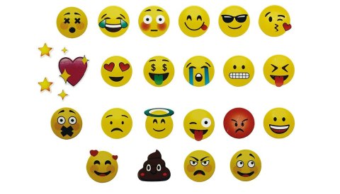 Naklejka (nalepka) Craft-Fun Series emotki Titanum (24MH1205)