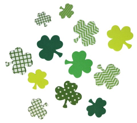 Naklejka (nalepka) Craft-Fun Series piankowa Titanum (koniczyny)