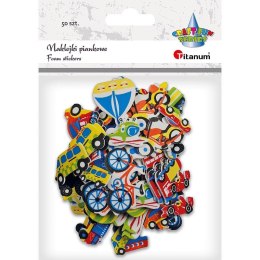 Naklejka (nalepka) Craft-Fun Series piankowe transport Titanum (4659)