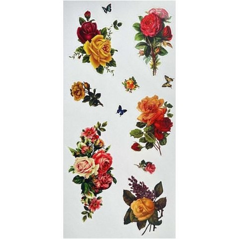 Naklejka (nalepka) Craft-Fun Series róże Titanum (25BJ033162)