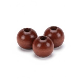 Ozdoba drewniana Craft-Fun Series Korale drewniane w kolorze ciemnobrązowym Titanum (25KBZ002)