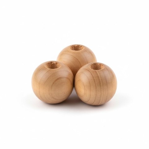 Ozdoba drewniana Craft-Fun Series Korale drewniane w kolorze ciemnobrązowym Titanum (25KBZ007)