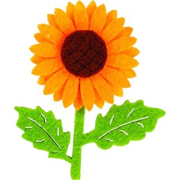 Ozdoba filcowa Craft-Fun Series słoneczniki Titanum (BR162)