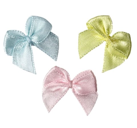 Ozdoba materiałowa Craft-Fun Series kokardki satynowe Titanum (25HY0324-11)