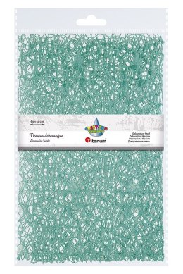 Ozdoba materiałowa Craft-Fun Series siatka koronkowa zielona matcha Titanum (25CR0331-15)