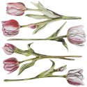 Ozdoba papierowa Craft-Fun Series Flower Letter tulipany Titanum (24XQ0501-11)