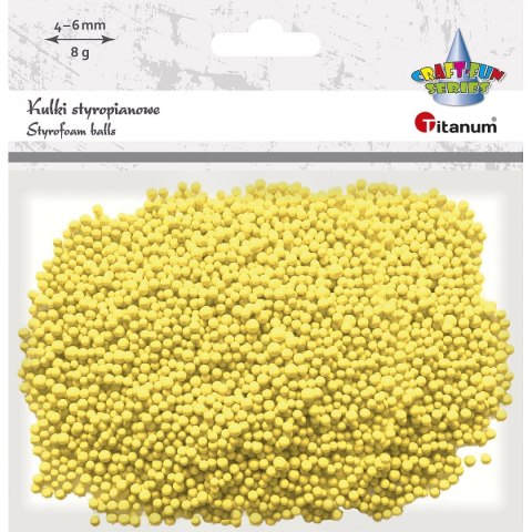 Ozdoba styropianowa Craft-Fun Series kulki Titanum (5mm/8g)