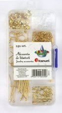 Zestaw do tworzenia biżuterii Craft-Fun Series Akcesoria do biżuterii Titanum (25BJ033122)