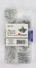 Zestaw do tworzenia biżuterii Craft-Fun Series Akcesoria do biżuterii Titanum (25BJ033123)