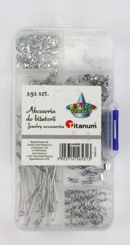 Zestaw do tworzenia biżuterii Craft-Fun Series Akcesoria do biżuterii Titanum (25BJ033123)